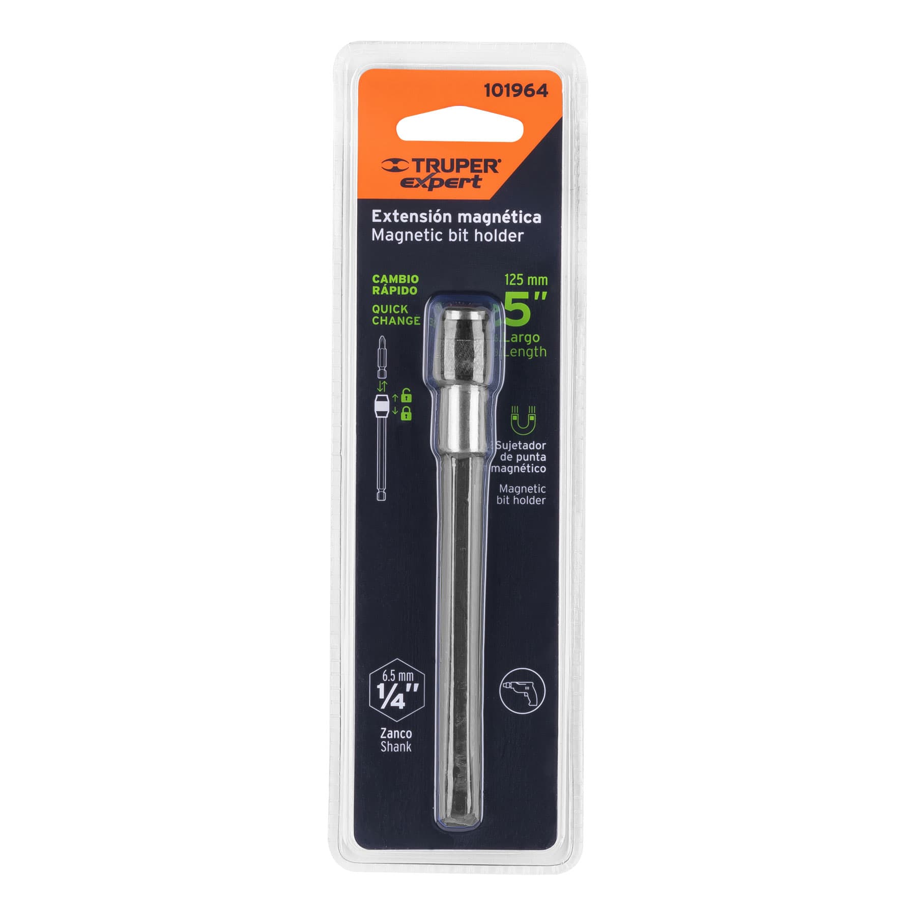 Extensión magnética 5', para puntas, cambio rápido, EXPERT, Expert, SKU 101964 — vista 2