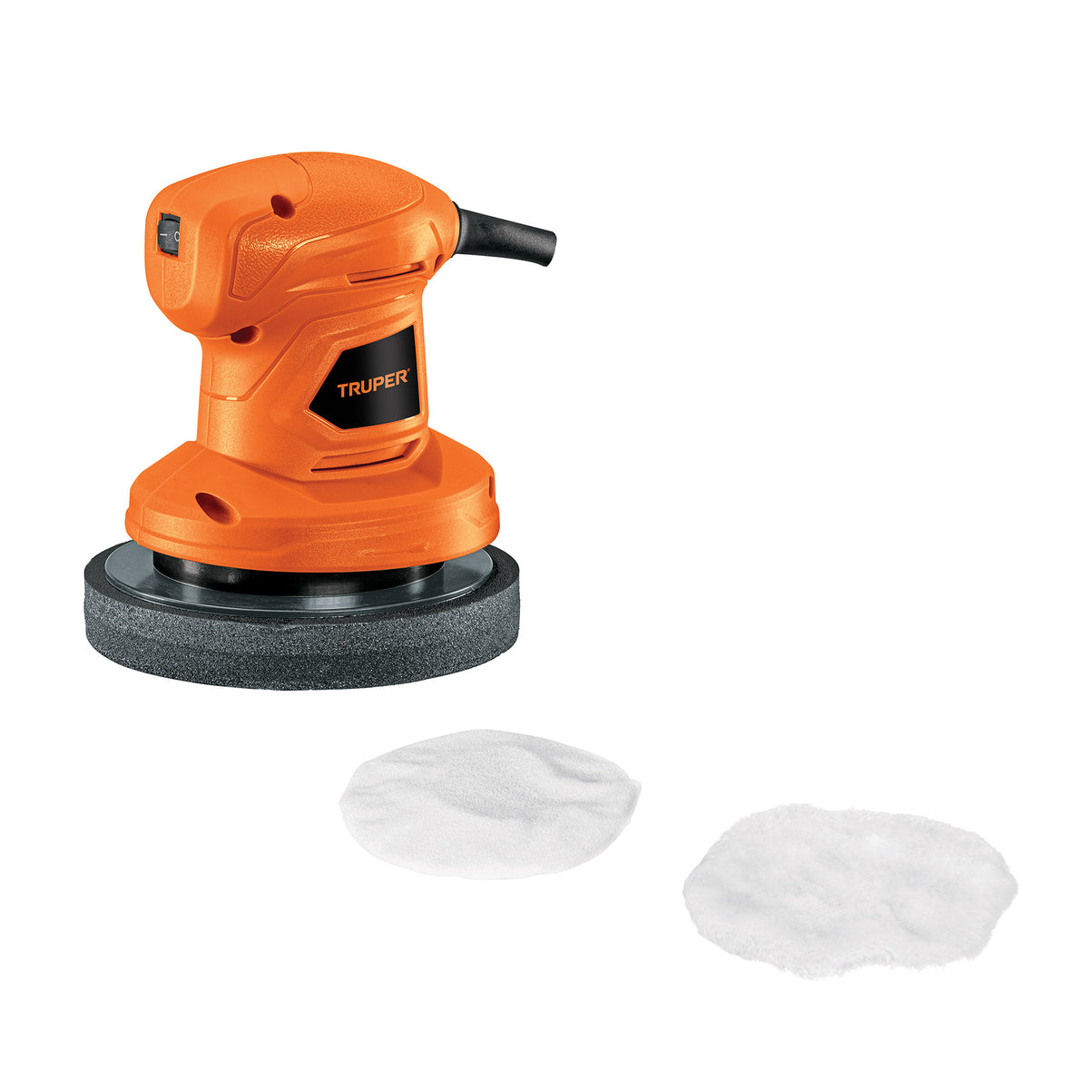 Pulidora roto-orbital compacta 6', 45W, TRUPER PRO, Truper, SKU 102633