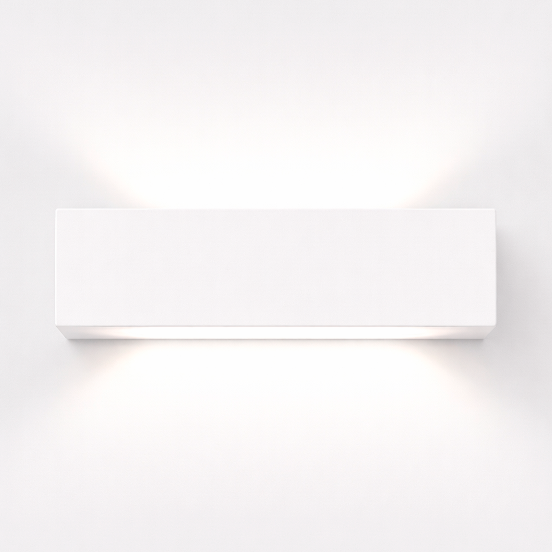 Arbotante LED Blanco Luz Cálida Bidireccional Para Muro 7.2W 100-240V 471LM 30K Etx-0376-bla