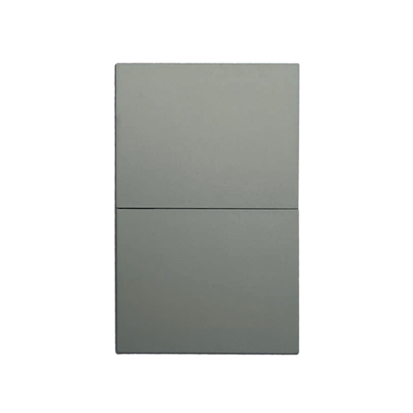 APAGADOR DOBLE GRIS OXFORD 3 VIAS LUXURY ARTLITE APL-402