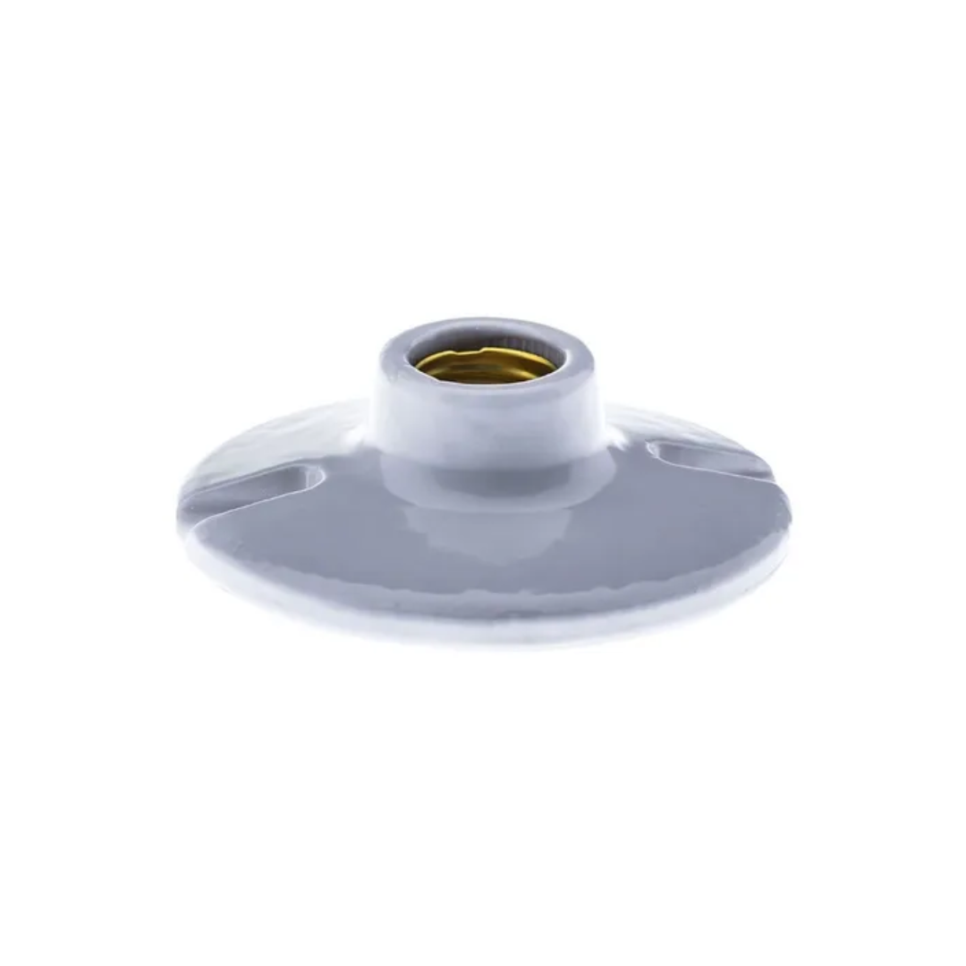 ROSETA PORTALAMPARA CERAMICA E26 127V/250V 660W BLANCO LUMMI ROCETA
