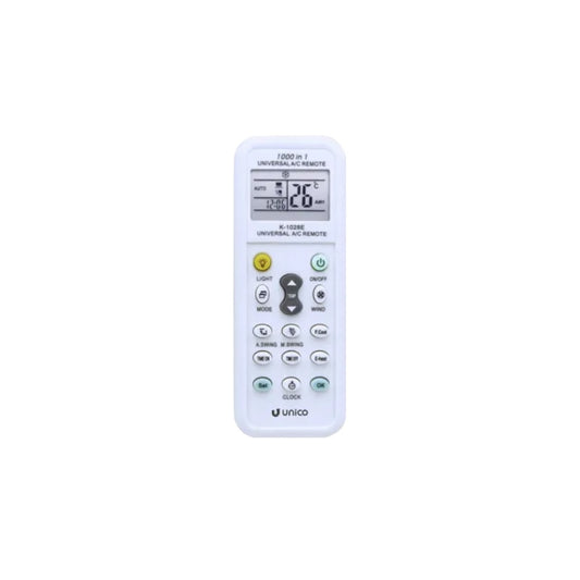 CONTROL UNIVERSAL CLIMA MINISPLIT AIRE ACONDICIONADO UNICO 065008
