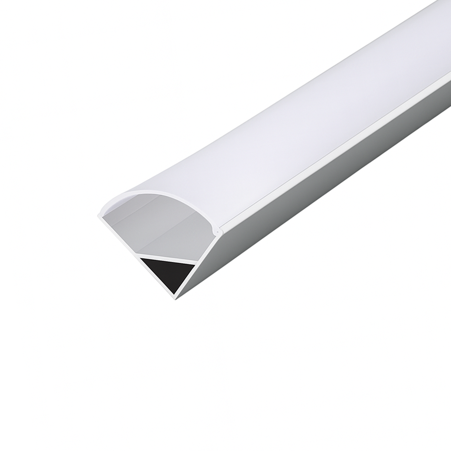 PERFIL DE ALUMINIO TRIANGULAR ESQUINERO 2MTS OPALINO WINLED WPE-103