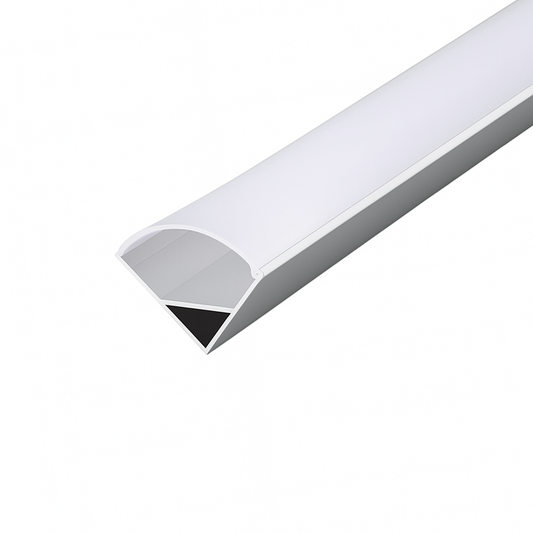 PERFIL DE ALUMINIO TRIANGULAR ESQUINERO 2MTS OPALINO WINLED WPE-103