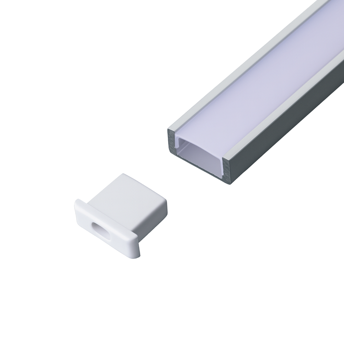 PERFIL DE ALUMINIO SOBREPONER PARA TIRA LED 1.2M TECNOLED ML-ST-ALPRO-02-12