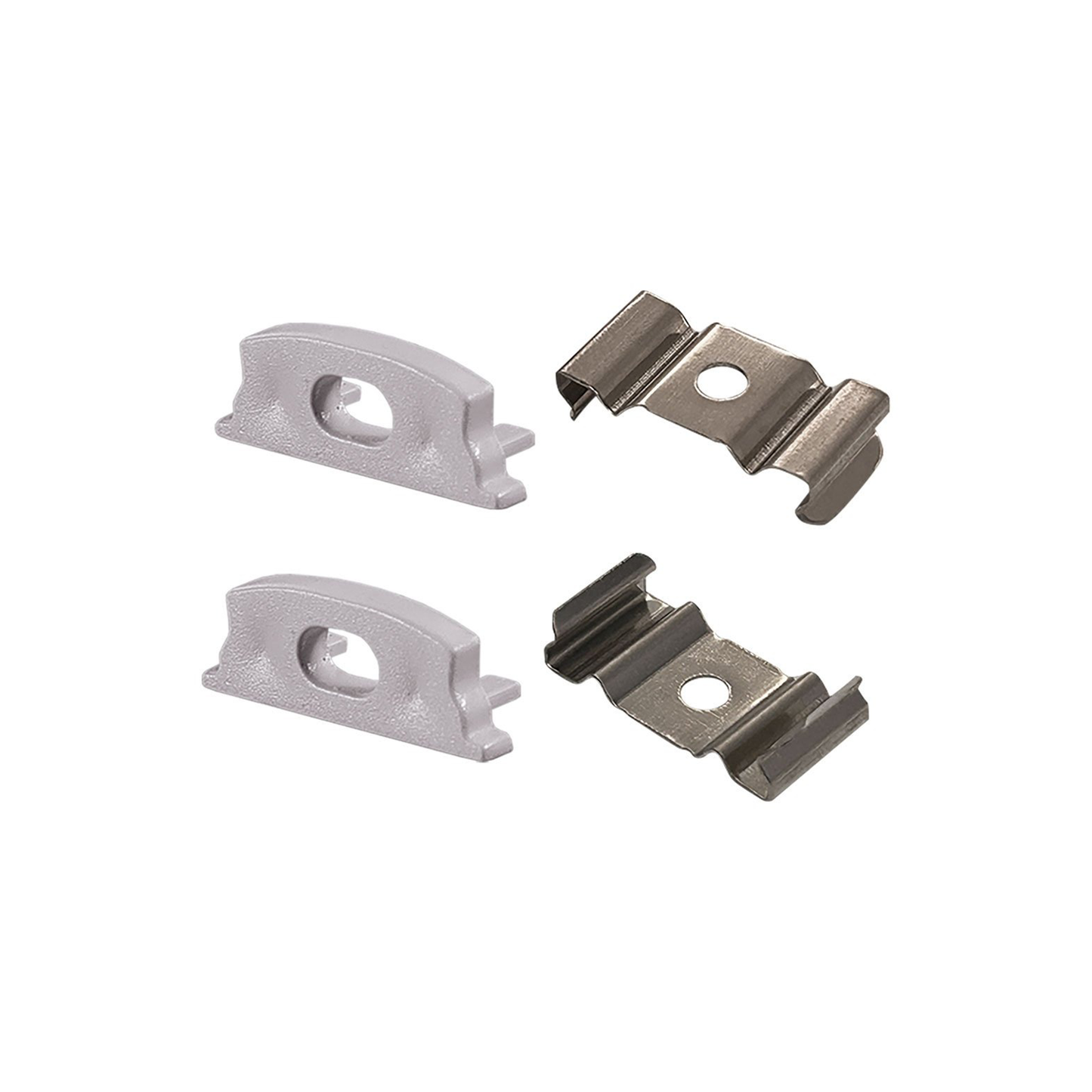 KIT DE INSTALACIÓN PERFIL DE ALUMINIO FLEXIBLE WPE-004