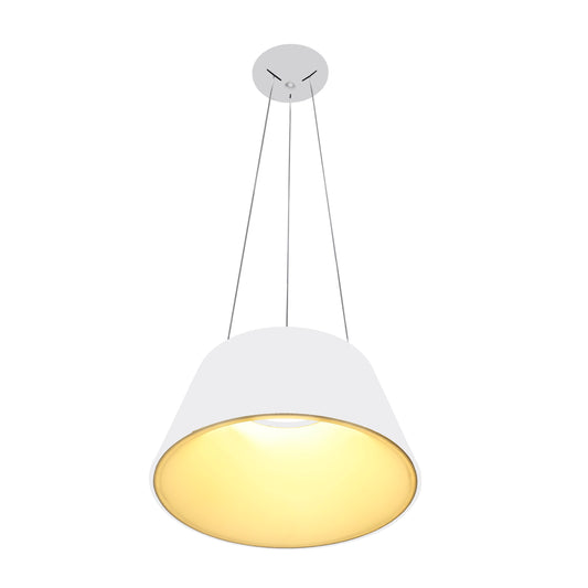 Candil Theo Blanco Mate de 3m 30W 90-130V 2400LM 30K  BK Q27787-WH