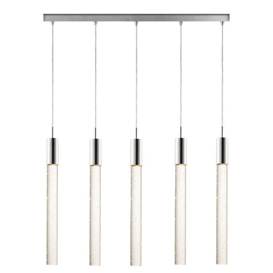 Candil Sable Cromo de 5 Luces 3m 120-240V Q30105-CH