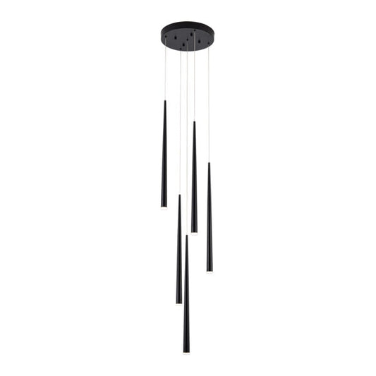Candil Modena Negro 3m 36W 90-130V 2880LM 30K  Q91625-BK