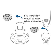 REGADERA 2 1/2 C/EXTENSION TIPO TELEFONO FOSET 49450 R-007