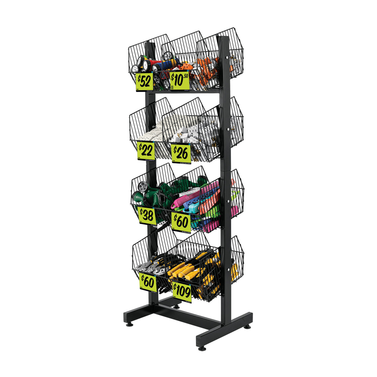 Rack botadero metálico 4 niveles TRUPER — foto oficial 1