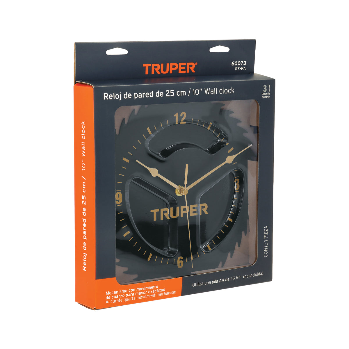 Reloj de pared TRUPER — foto oficial 2