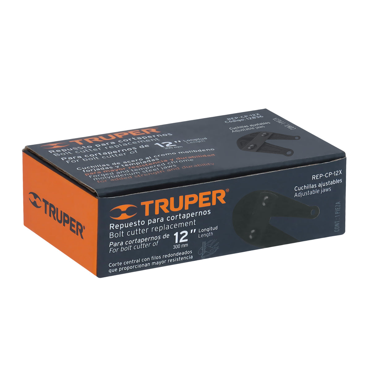 Cuchillas de repuesto para cortapernos 12' TRUPER — foto oficial 2