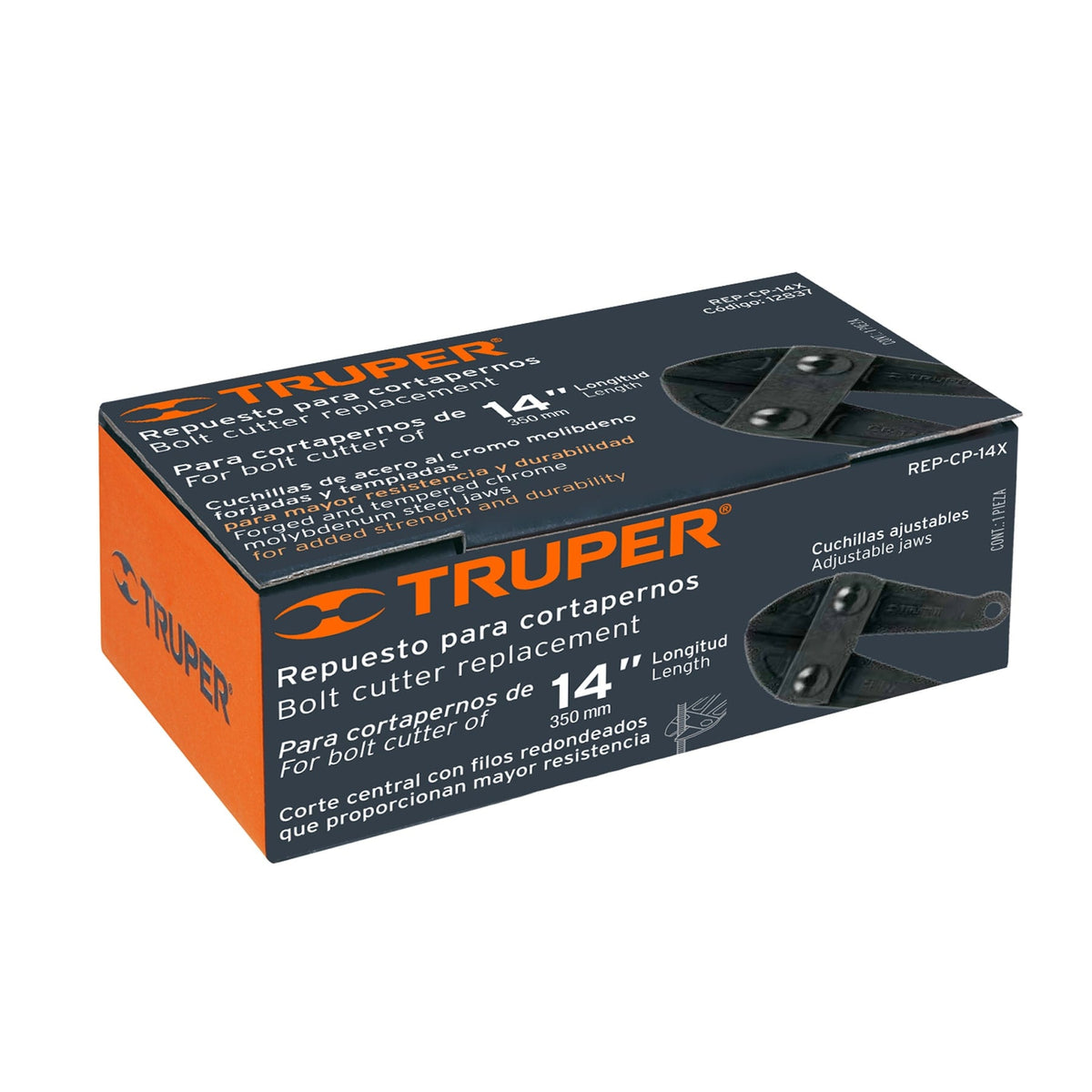 Cuchillas de repuesto para cortapernos 14' TRUPER — foto oficial 2