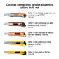 Estuche con 50 cuchillas SK4 de 18 mm para cutter Truper, SKU 100101 — vista 6