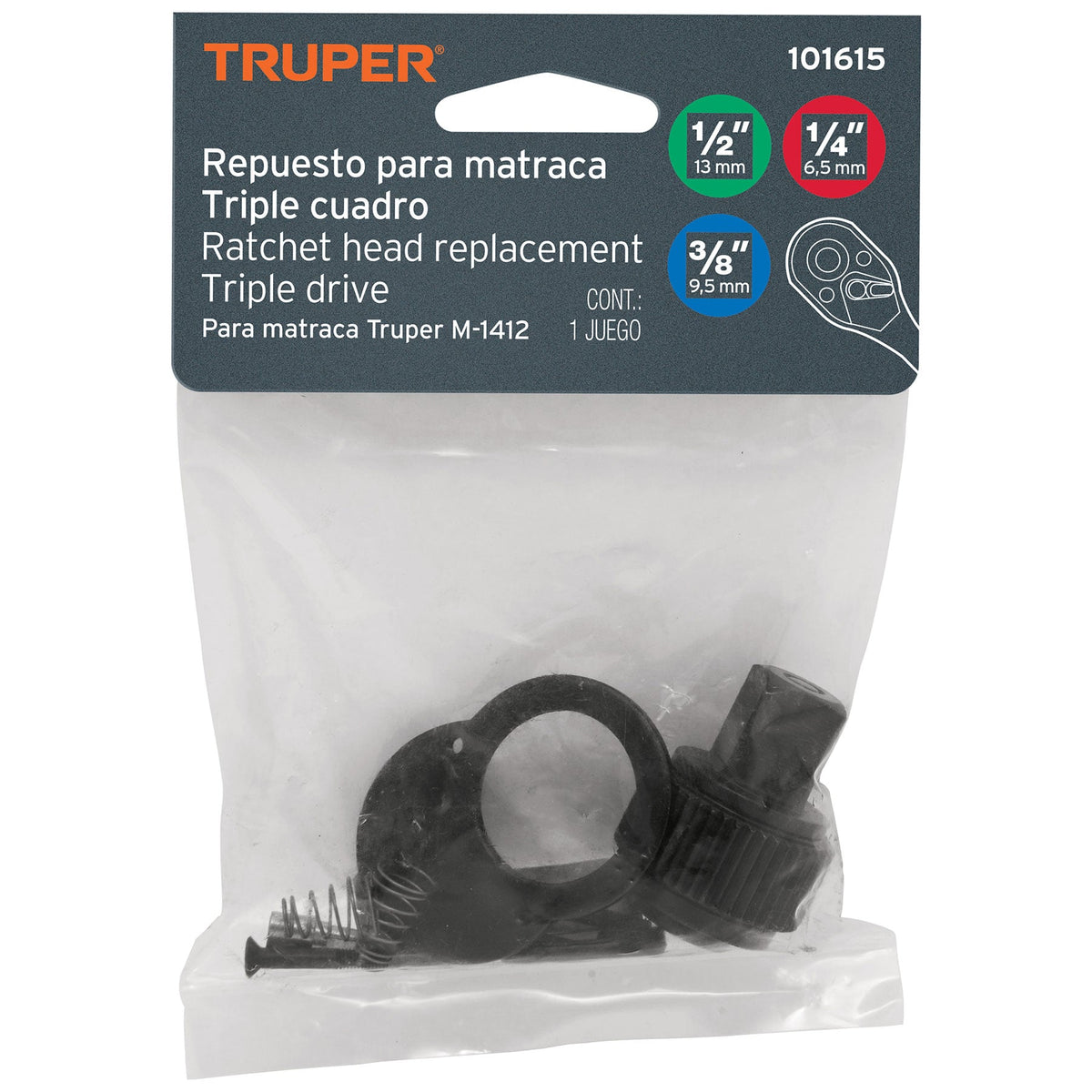 Kit de refacciones para M-1412, TRUPER, Truper, SKU 101615 — vista 2