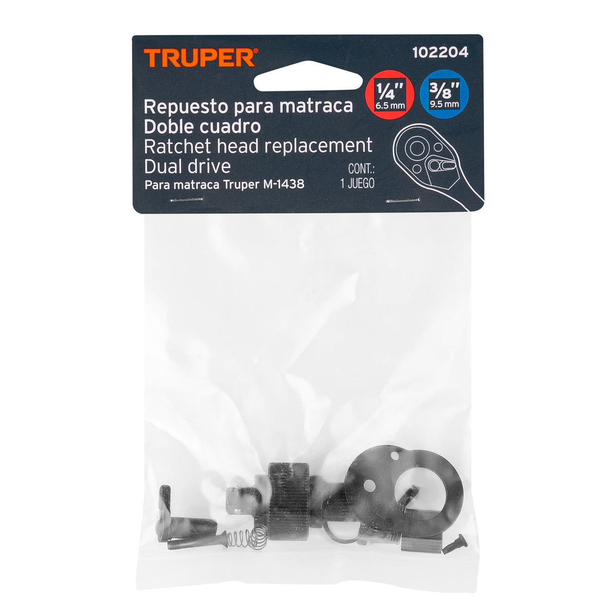 Kit de refacciones para M-1438B, TRUPER, Truper, SKU 102204 — vista 2