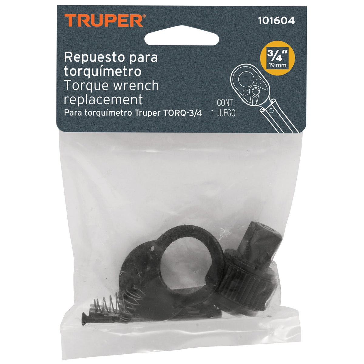 Repuestos para mango tipo torquímetro de 3/4', TRUPER — foto oficial 2