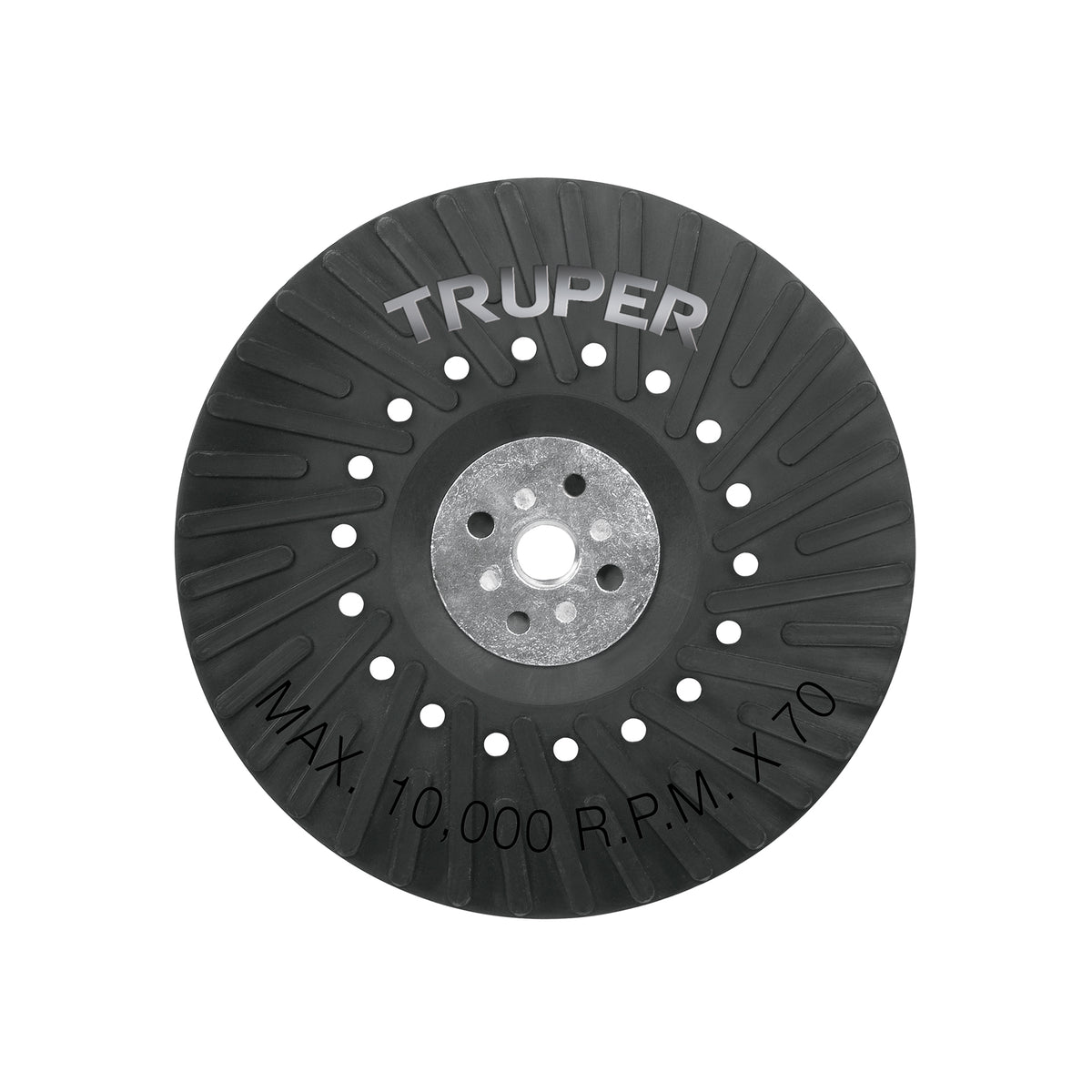 Respaldo para discos de lija 7' eje M14 TRUPER — foto oficial 1