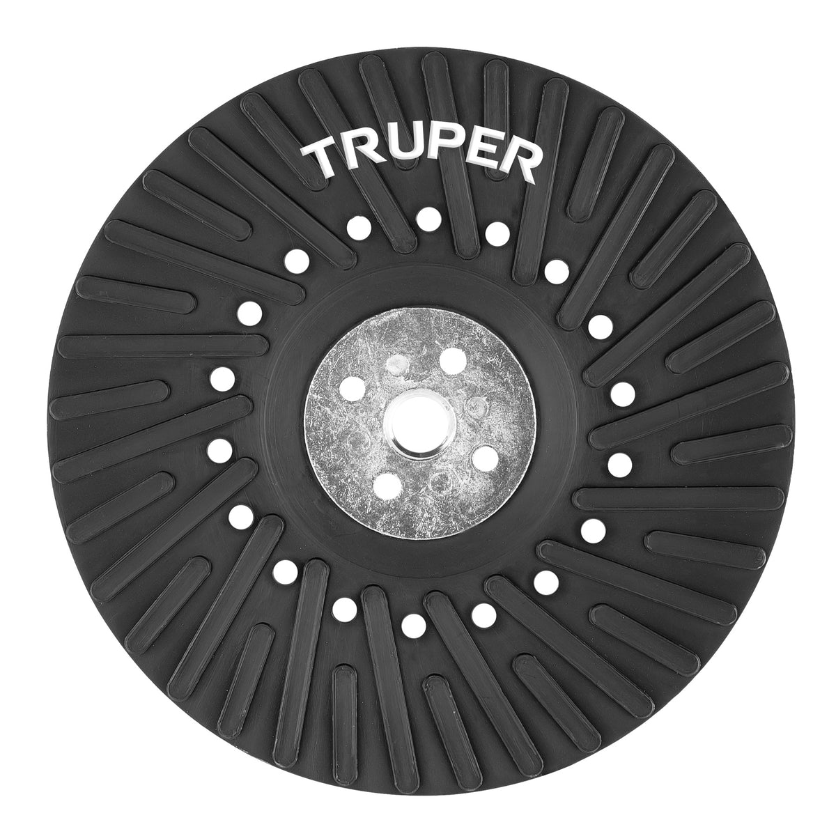 Respaldo para discos de lija 7' eje 5/8 TRUPER — foto oficial 1