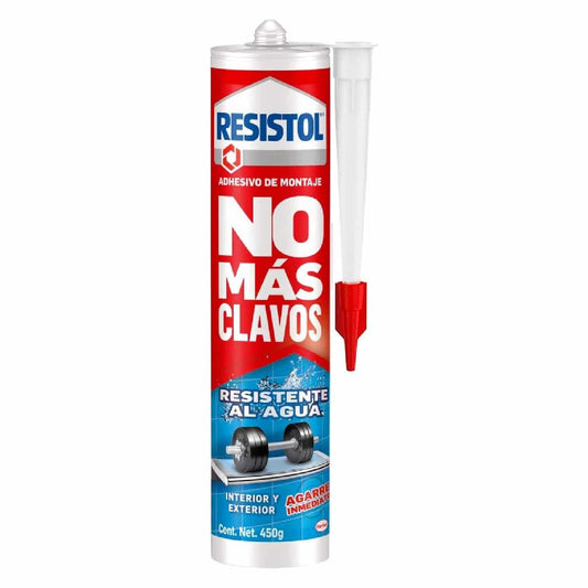 RESISTOL NO MÁS CLAVOS RESISTENTE AL AGUA 450GR HENKEL 1708701