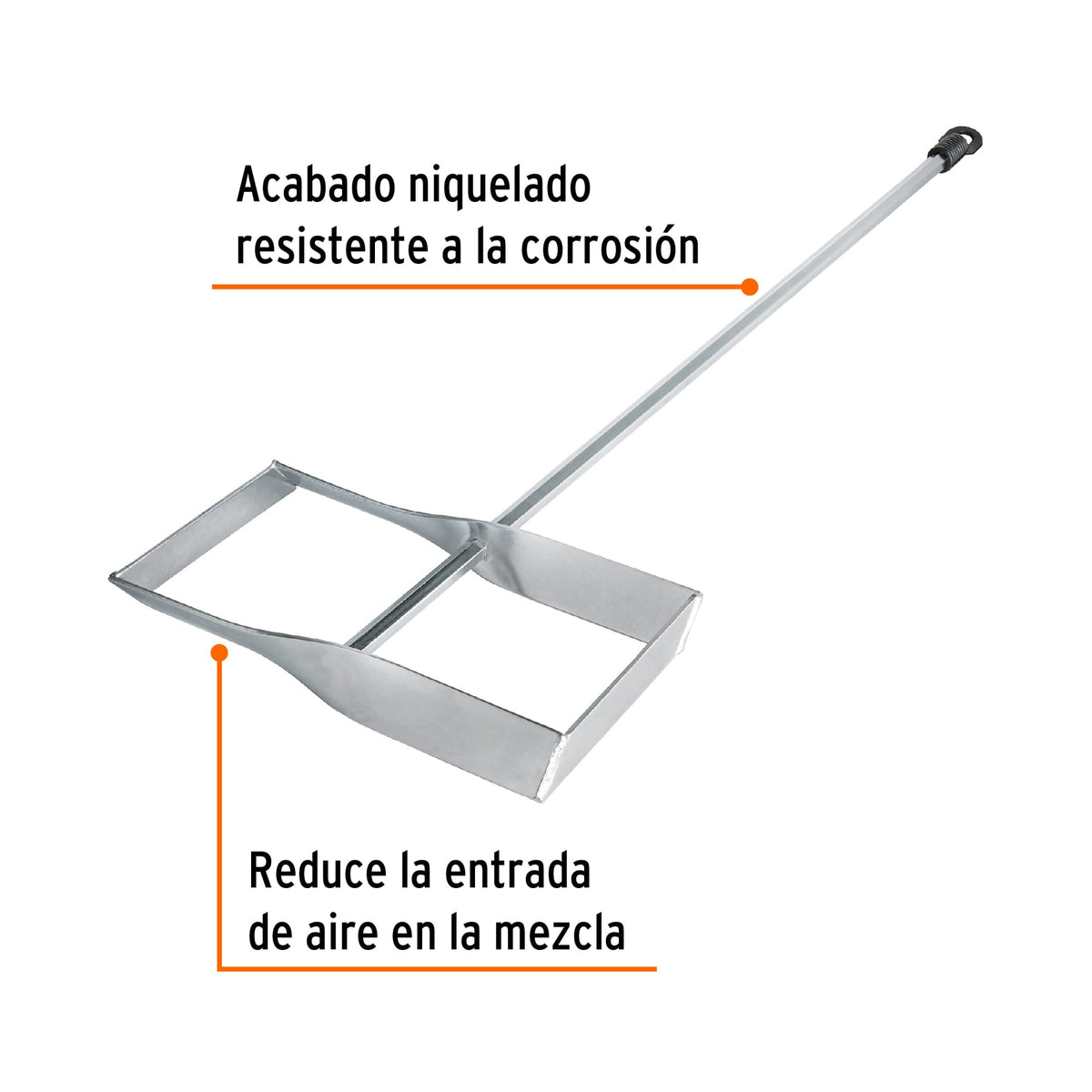 Revolvedor para mortero, 210mm de diámetro, TRUPER, Truper, SKU 102462 — vista 3