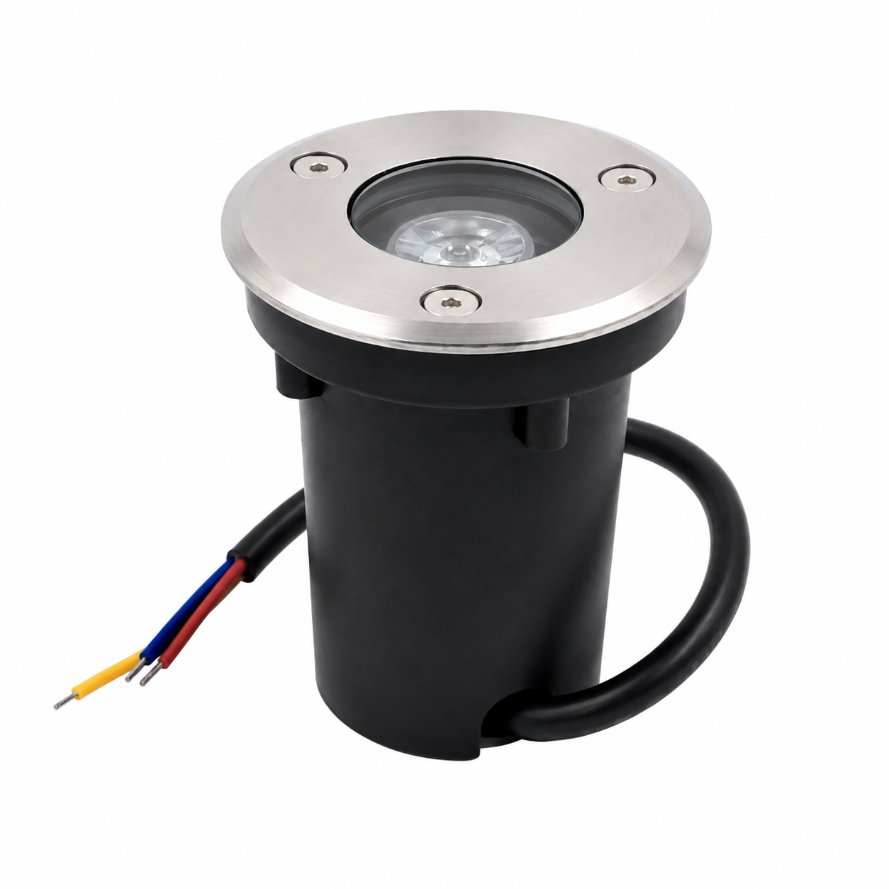 EMPOTRADO PISO 1W RGB MULTICOLOR CON CONTROL REMOTO MUNDO LUCIDO EMP1RGB