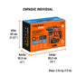 Rotomartillo SDS Plus/destornillador 20V, 2 J, 1 batería 4Ah, Truper, SKU 103263 — vista 5