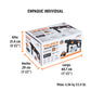 Rotomartillo SDS Plus/destornillador, 3.5 J, 800W, mango D, Truper, SKU 102873 — vista 5