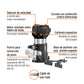 Router (rebajadora) compacto 710 W, 1 HP, TRUPER INDUSTRIAL, Truper, SKU 102315 — vista 3
