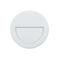LÁMPARA CORTESÍA LED CIRCULO BLANCO 11CM 3W 30K LUZ CÁLIDA LUMMI RP3BL/BC