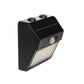 LÁMPARA ARBOTANTE MURO LED SENSOR MOVIMIENTO DOBLE VISTA 330LM 65K LUZ FRÍA BOOMER SA2103A6