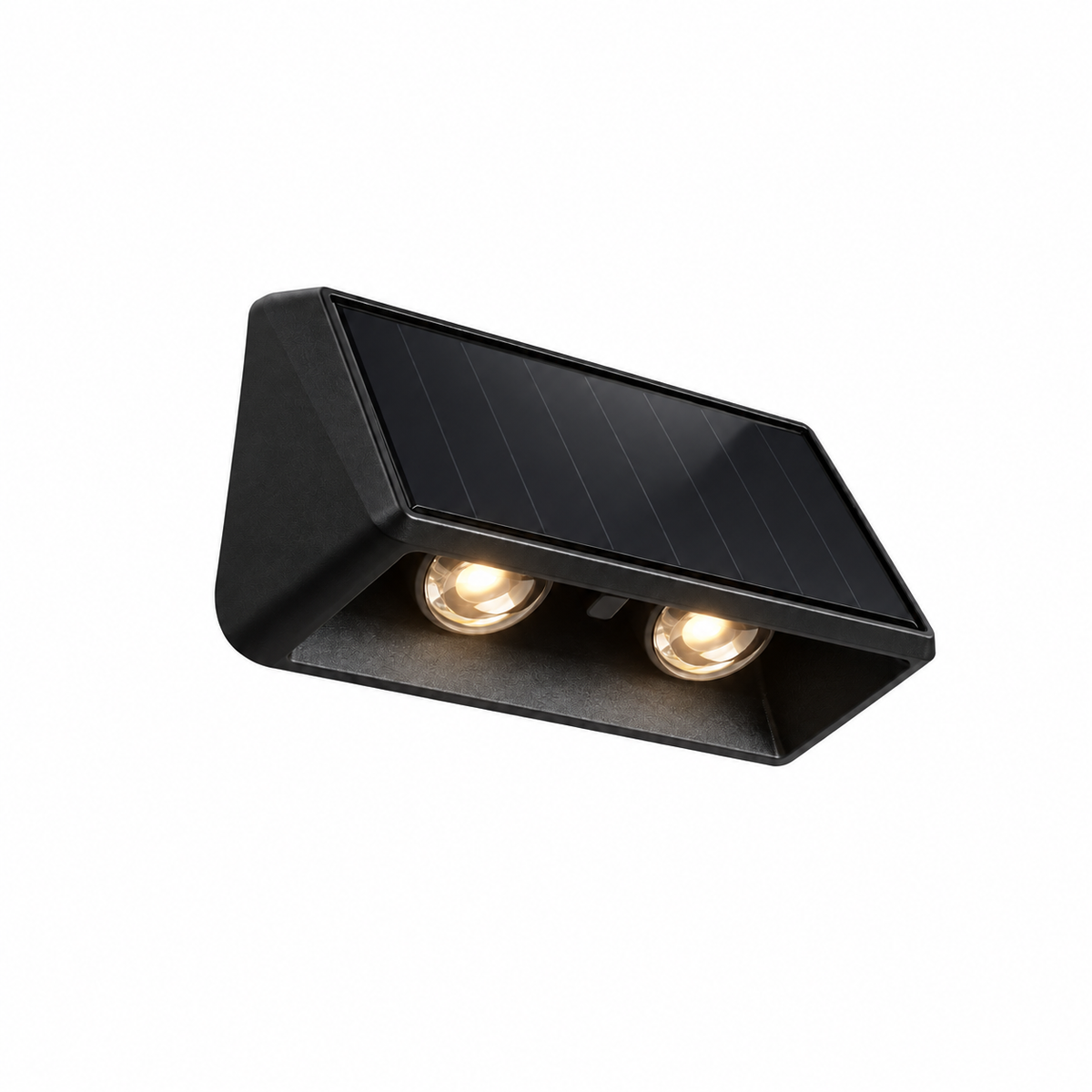 LÁMPARA ARBOTANTE MURO LED SOLAR 45LM CCT TRIPLE TEMPERATURA BOOMER SA6101AC
