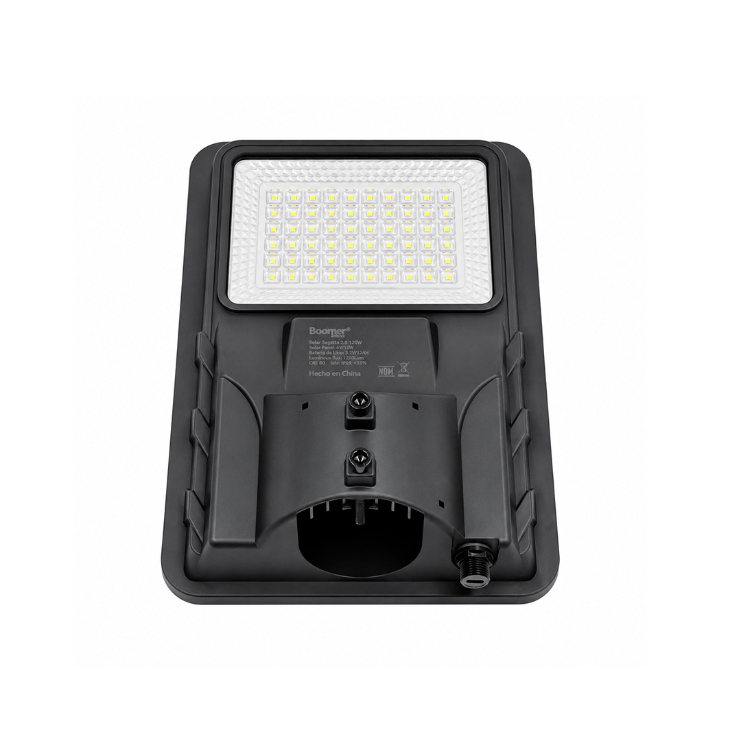SUBURBANA STREET LIGHT SOLAR 120W 65K LUZ FRÍA BOOMER SS2202DF