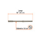 Cincel plano SDS max 1' x 16', TRUPER, Truper, SKU 101237 — vista 3