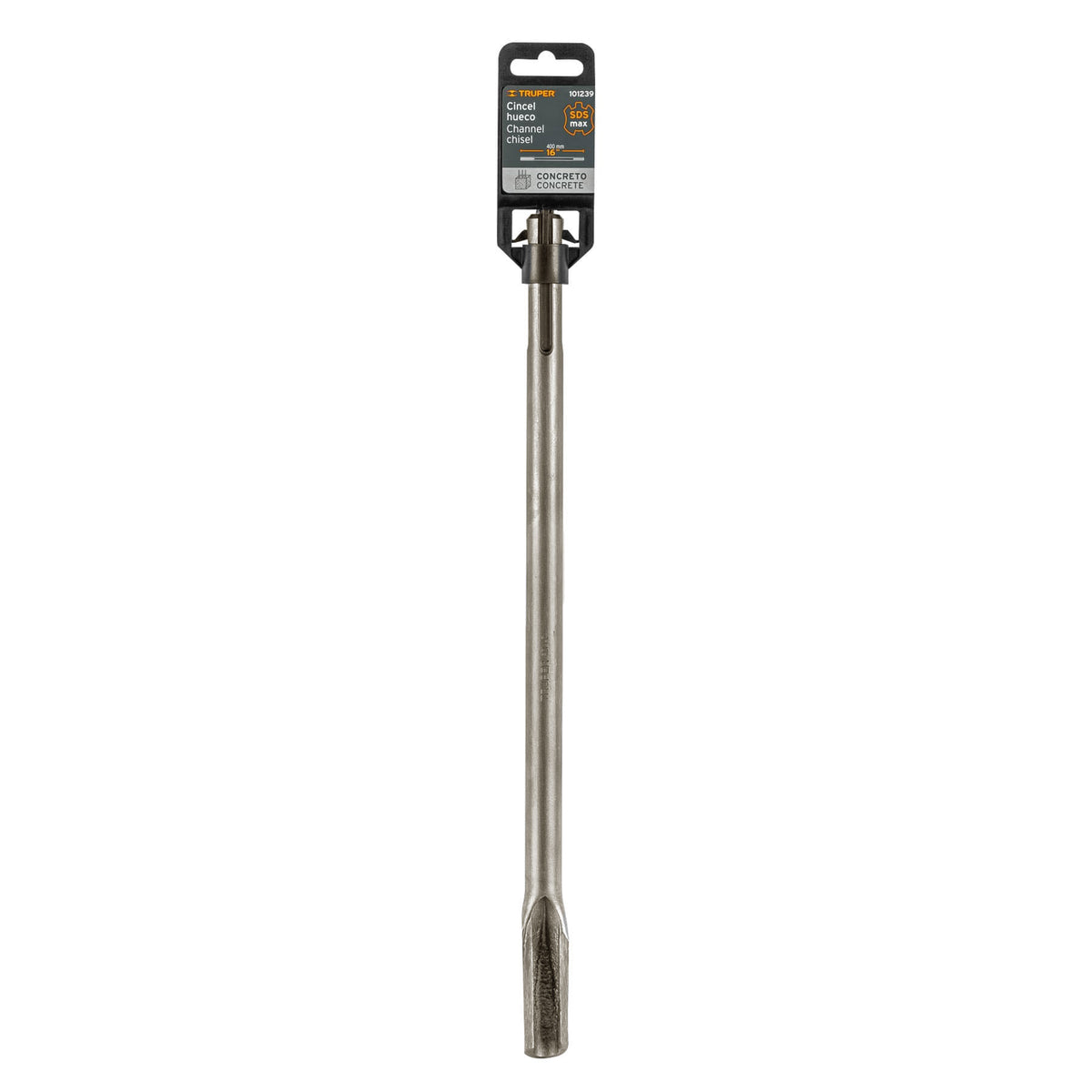 Cincel hueco para acanalado SDS max 7/8' x 16', TRUPER, Truper, SKU 101239 — vista 2