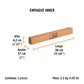 Cincel hueco para acanalado SDS max 7/8' x 16', TRUPER, Truper, SKU 101239 — vista 6