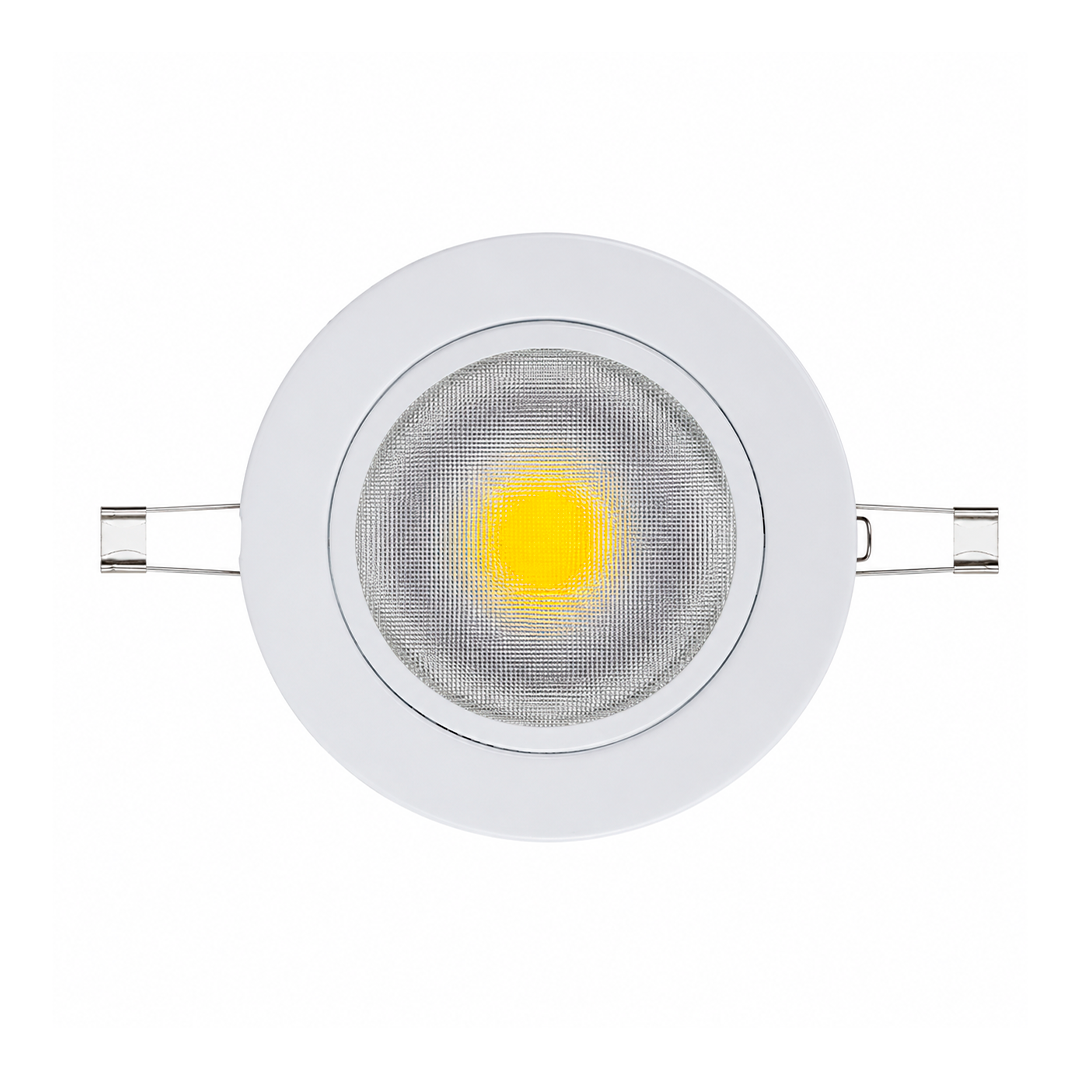SPOT EMPOTRADO LED 5W 30K LUZ CÁLIDA GEOPOWER LE-06B-C