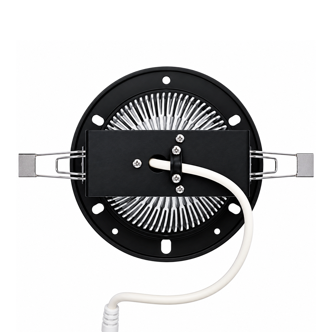 SPOT EMPOTRADO LED 5W 30K LUZ CÁLIDA GEOPOWER LE-06B-C