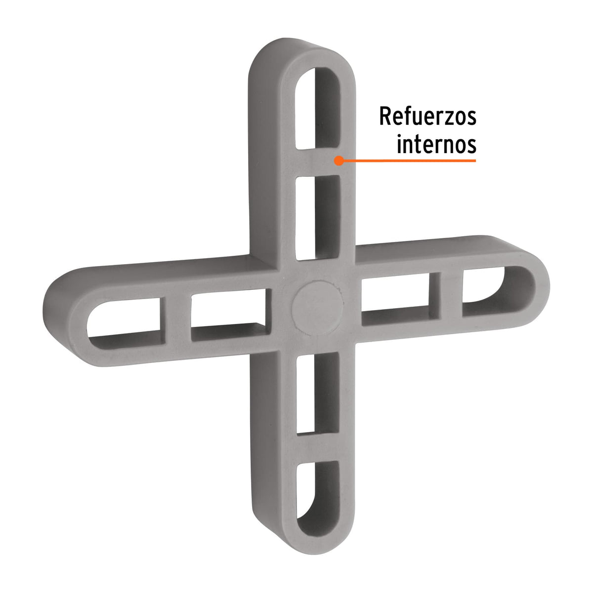 Bolsa con 100 separadores huecos de 7mm para losetas, TRUPER, Truper, SKU 102683 — vista 3