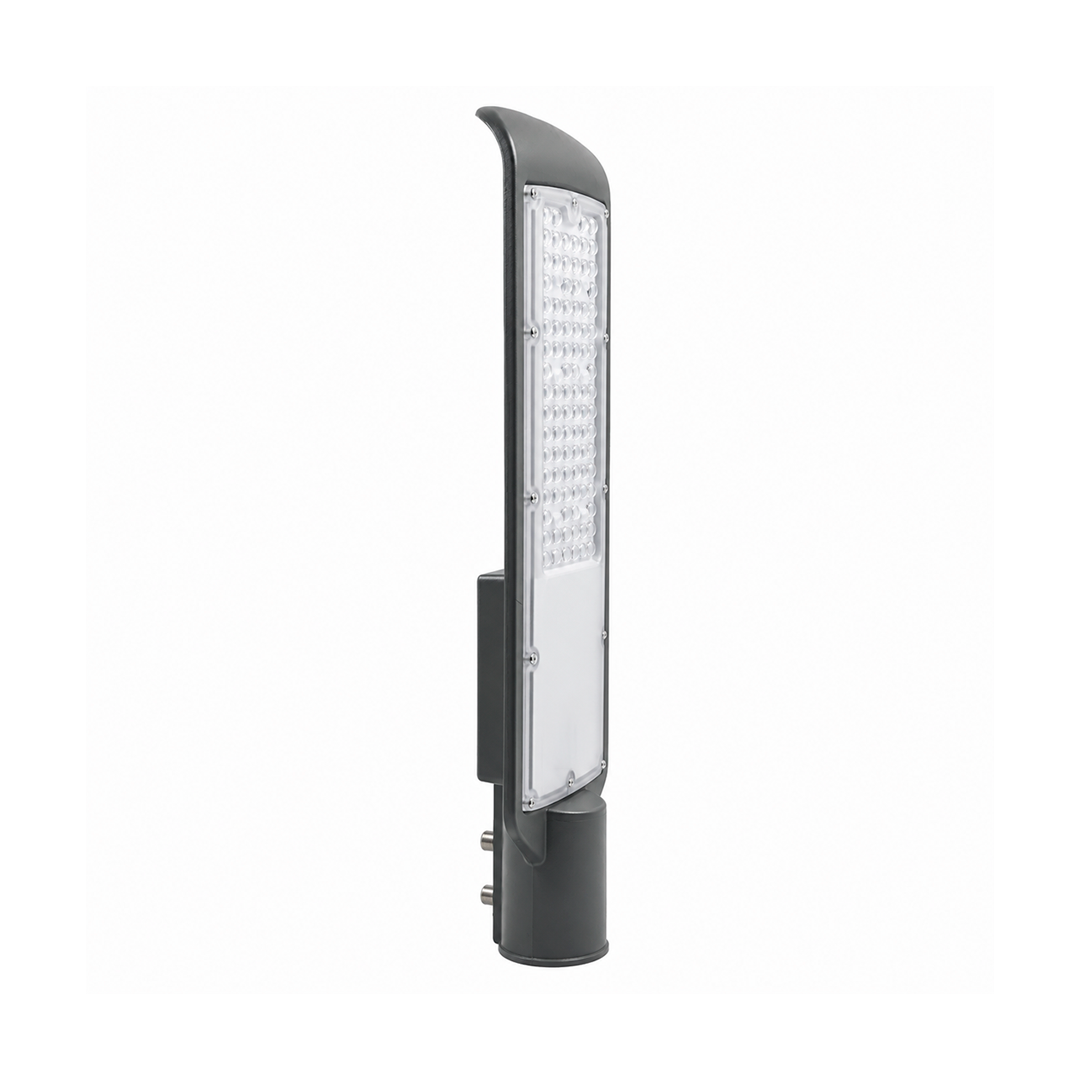 SUBURBANA STREETLIGHT CON FOTOCELDA 100W 10,000LM 65K LUZ FRÍA LUMICRAFT LDKM100W