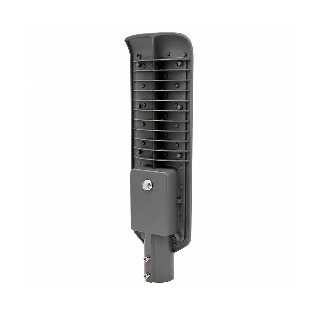 SUBURBANA STREETLIGHT CON FOTOCELDA 100W 10,000LM 65K LUZ FRÍA LUMICRAFT LDKM100W