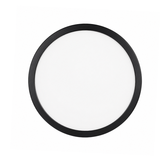 Panel Led Slim Negro Ajustable Luz Fría 15W 100-265V 1350LM 65K PLAJ15W-NG