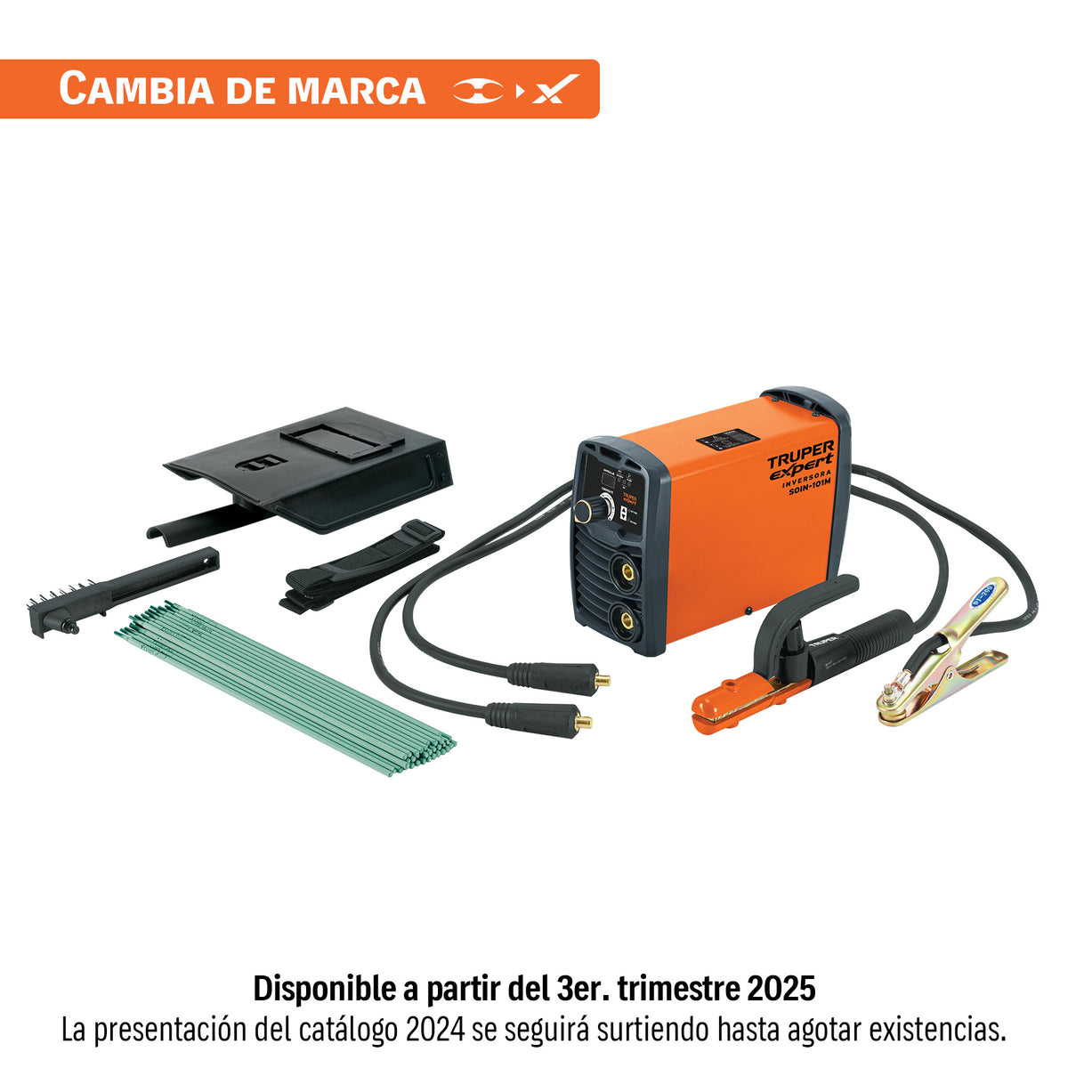 Mini soldadora inversora 100A, 127V, TRUPER EXPERT, Truper, SKU 100900