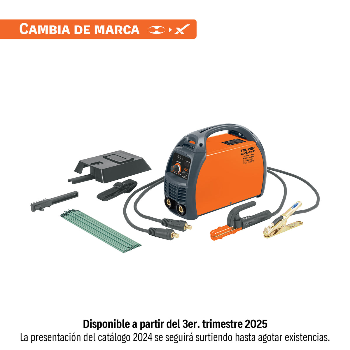 Soldadora inversora 200A bi-voltaje 127/220V TRUPER EXPERT — foto oficial 1