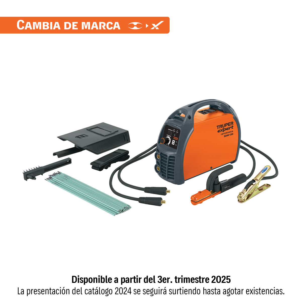 Soldadora inversora 130A, 127V, TRUPER EXPERT, Truper, SKU 102236