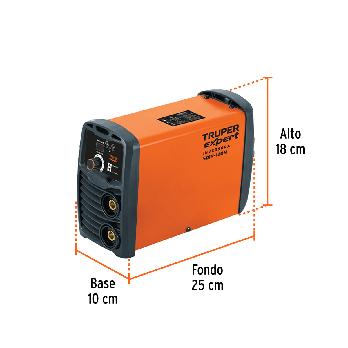 Mini soldadora inversora 130A, 127V, TRUPER EXPERT, Truper, SKU 102322 — vista 4