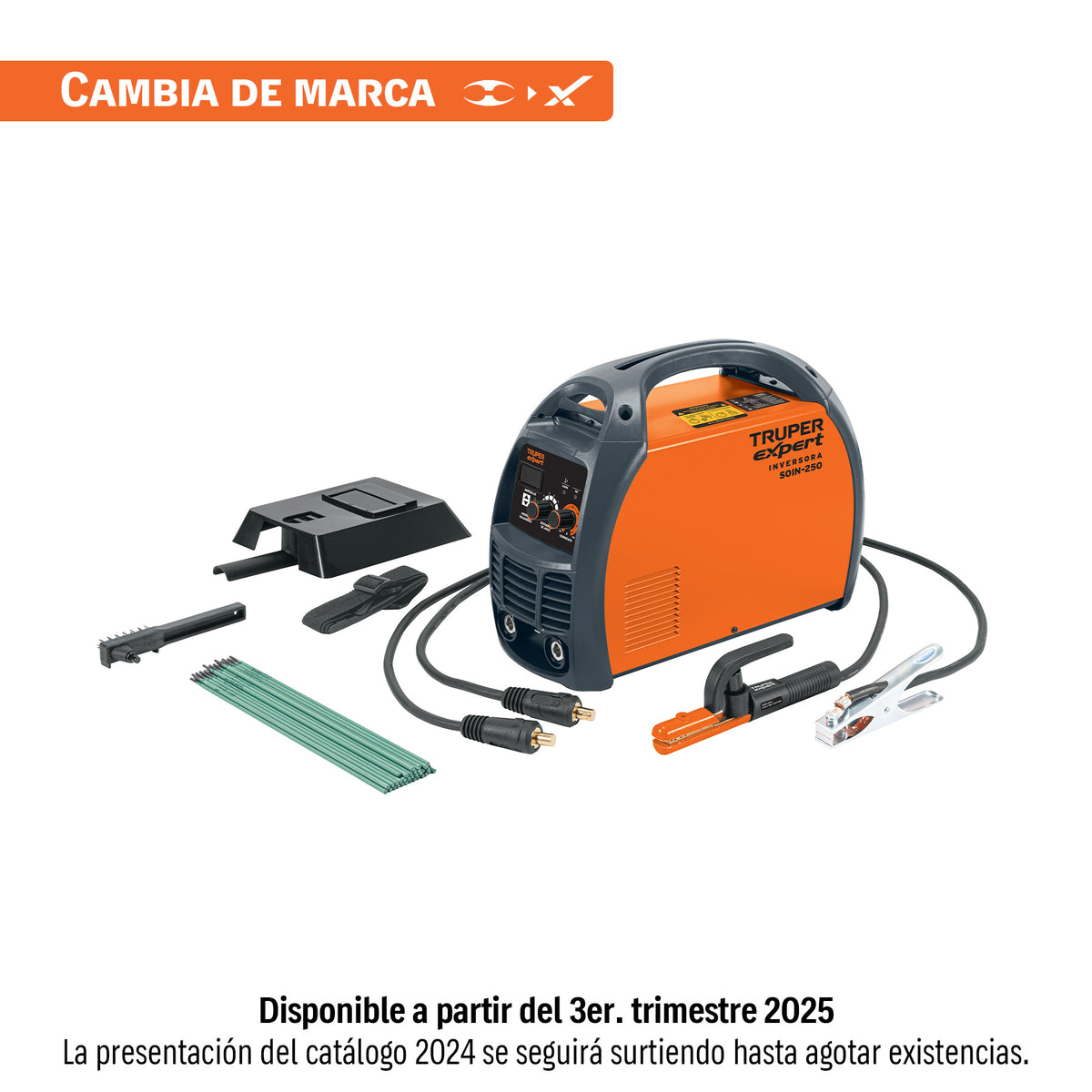 Soldadora inversora 250A 220V TRUPER EXPERT — foto oficial 1