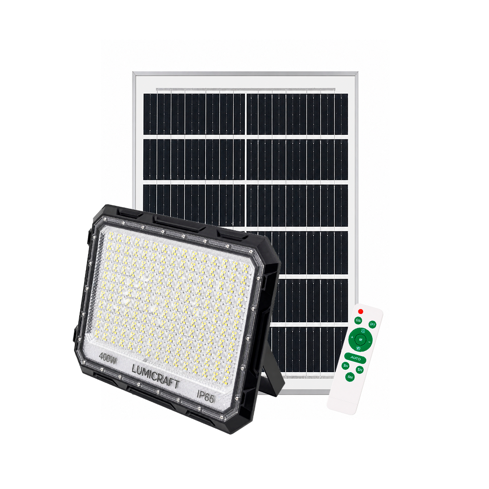 REFLECTOR SOLAR IP66 400W 65K LUZ FRÍA LUMICRAFT SMD400W