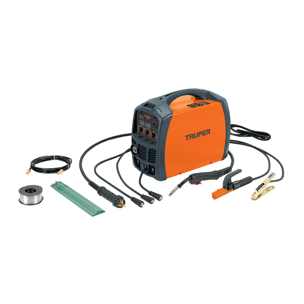 Soldadora para microalambre y electrodo 130A TRUPER — foto oficial 1